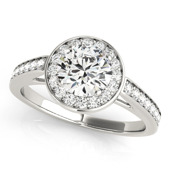 Style# 84660-1 Halo Diamond Engagement Ring