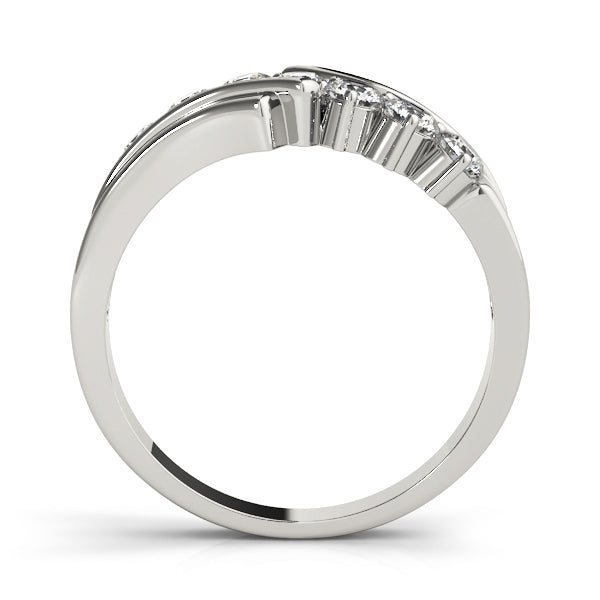 Platinum 1 CT Diamond Multi-Stone Wedding Band