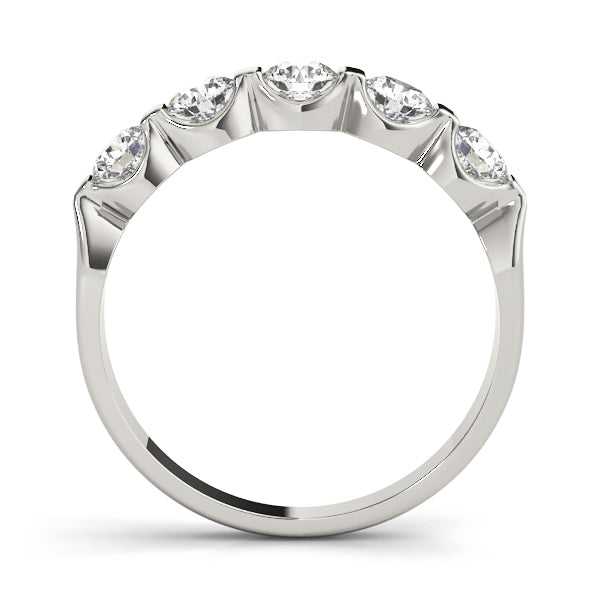 Platinum White Diamond Wedding Ring