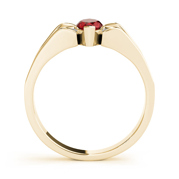 14K Yellow Gold Marquise Diamond Fashion Ring