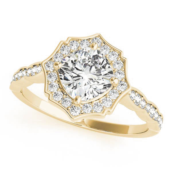 Style# 84997 Halo Diamond Engagement Ring