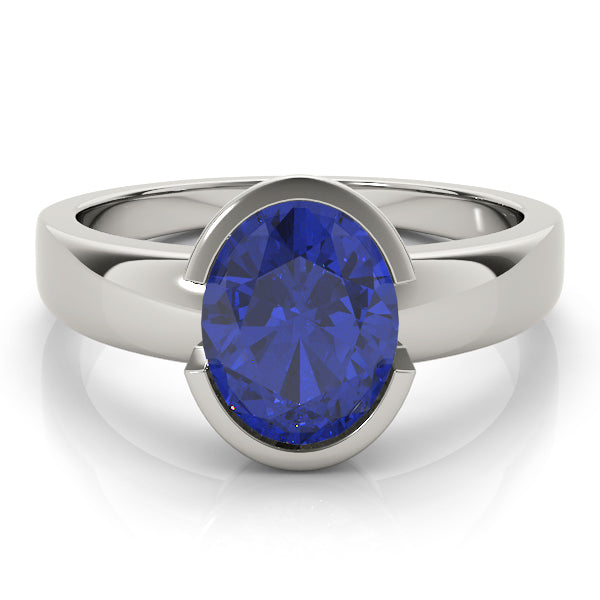 Oval Diamond Fashion Statement Ring