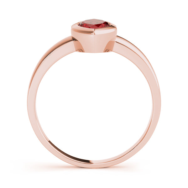 14K Rose Gold Marquise Diamond Fashion Ring