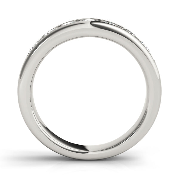 Platinum 1 CT Diamond Multi-Stone Wedding Band