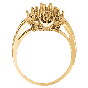 18K White Gold Lab Diamond Fashion Ring