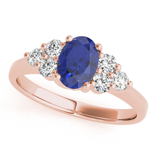 14K Rose Gold 1/3 CT Diamond Fashion Ring