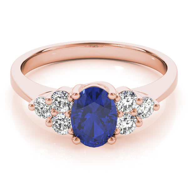 14K Rose Gold 1/3 CT Diamond Fashion Ring