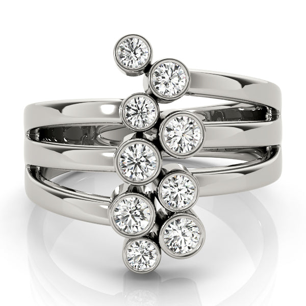Lab Diamond Right Hand Fashion Ring