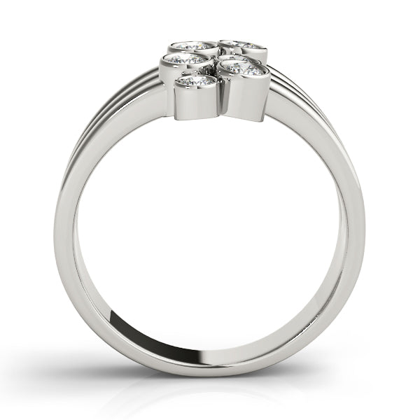 Lab Diamond Right Hand Fashion Ring