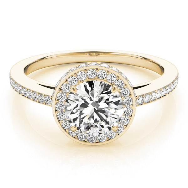 ENGAGEMENT RINGS HALO ROUND