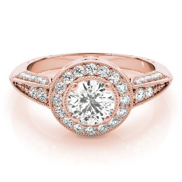 ENGAGEMENT RINGS HALO ROUND
