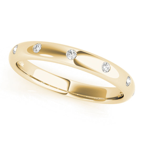 14K Yellow Gold Multi-Diamond Fashion Ring