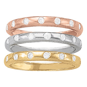 Multi-Diamond Fashion Ring in Precious Metals