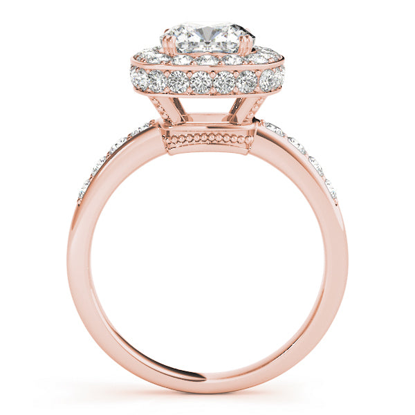 Rose Gold 1 CT Diamond Fashion Statement Ring
