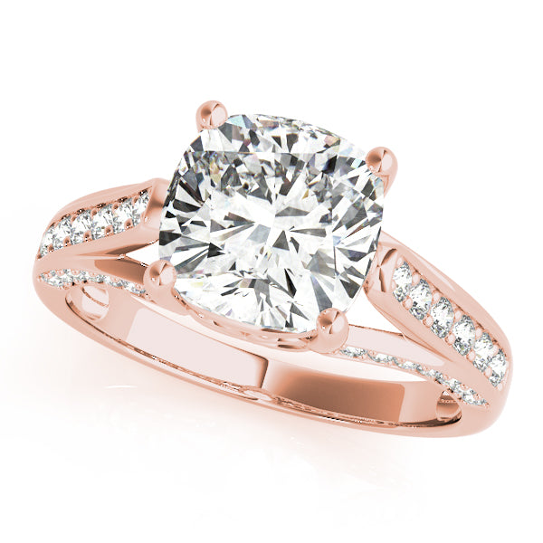 Rose Gold 1/5 CT Diamond Fashion Ring