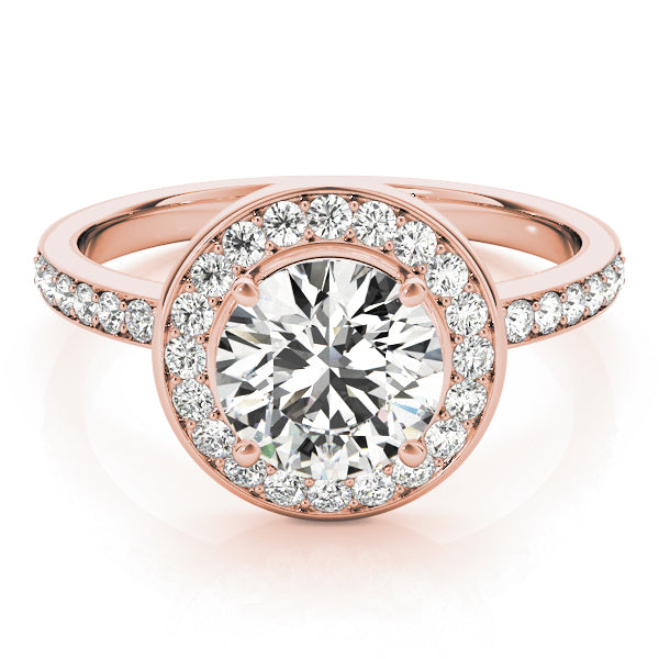 ENGAGEMENT RINGS HALO ROUND