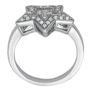 Multi-Gold Lab Diamond Fashion Ring