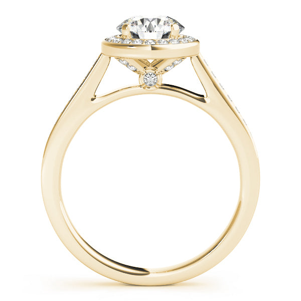 ENGAGEMENT RINGS HALO ROUND
