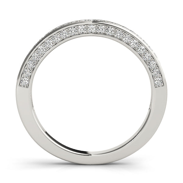 Platinum White Diamond Wedding Ring
