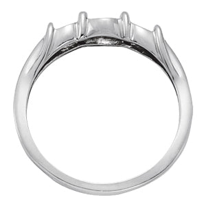 14K Gold Diamond Love Knot Fashion Ring