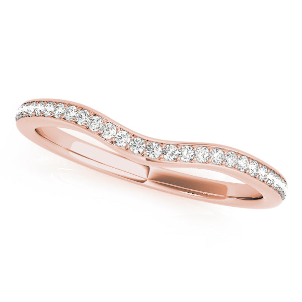 Rose Gold 1/4 CT Multi-Diamond Wedding Band