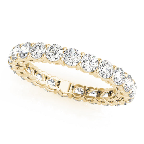 18K Yellow Gold Diamond Wedding Ring