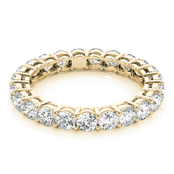 18K Yellow Gold Diamond Wedding Ring