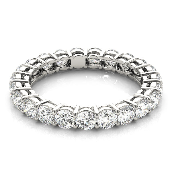 18K White Gold Diamond Wedding Ring