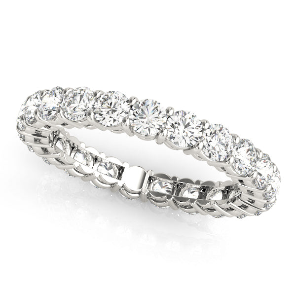 18K White Gold Diamond Wedding Ring