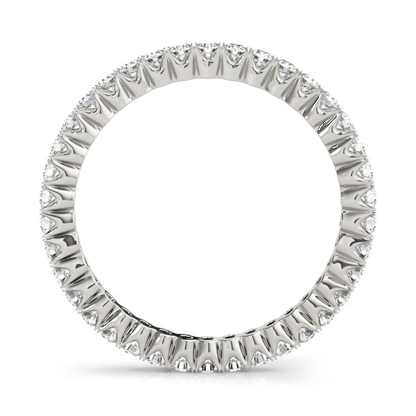 18K White Gold Diamond Wedding Ring