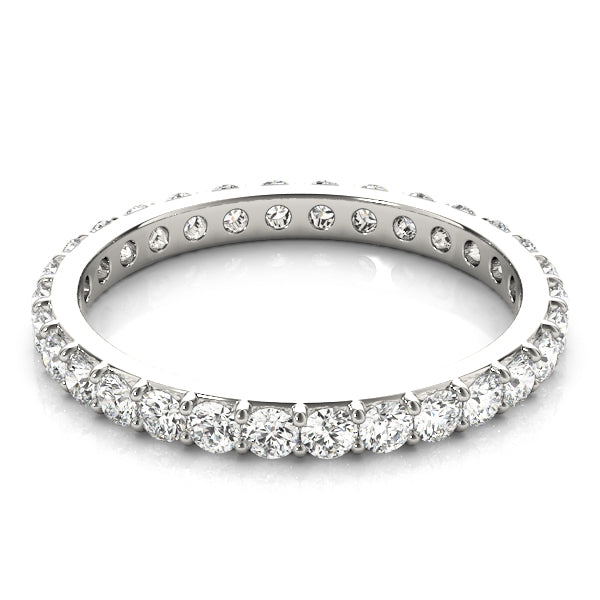 Platinum White Diamond Wedding Ring