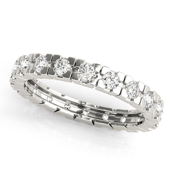 Platinum White Diamond Wedding Ring
