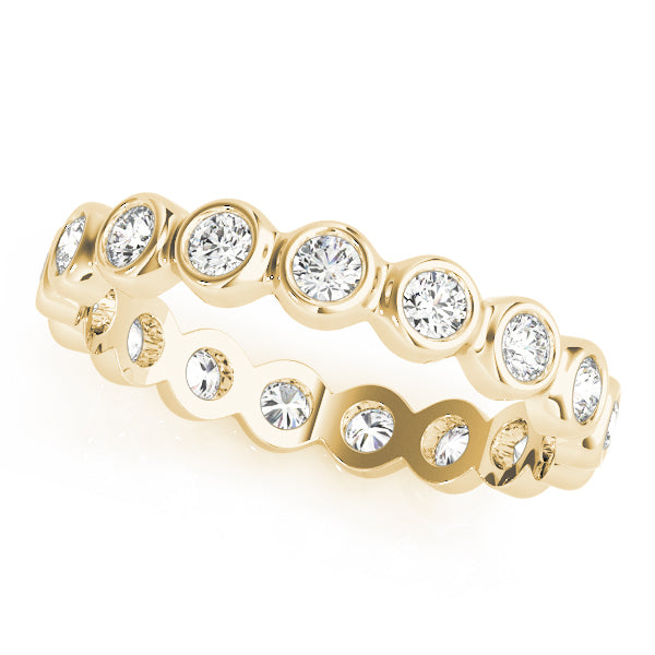 18K Yellow Gold 5/8 ct Diamond Wedding Band