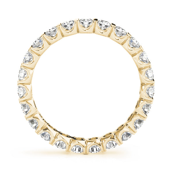 14K Yellow Gold Diamond Wedding Ring