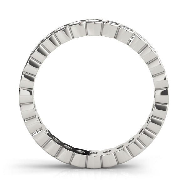 Platinum 7/8 ct Diamond Wedding Ring Band