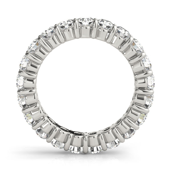 Platinum 3ctw Round Diamond Wedding Ring