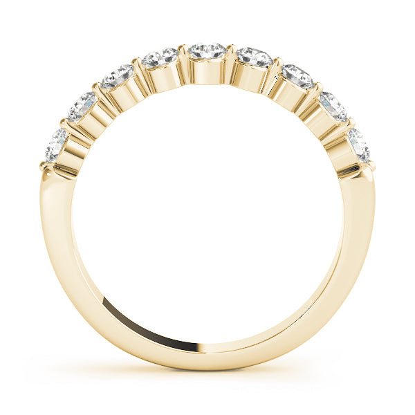 18K Yellow Gold Diamond Wedding Ring