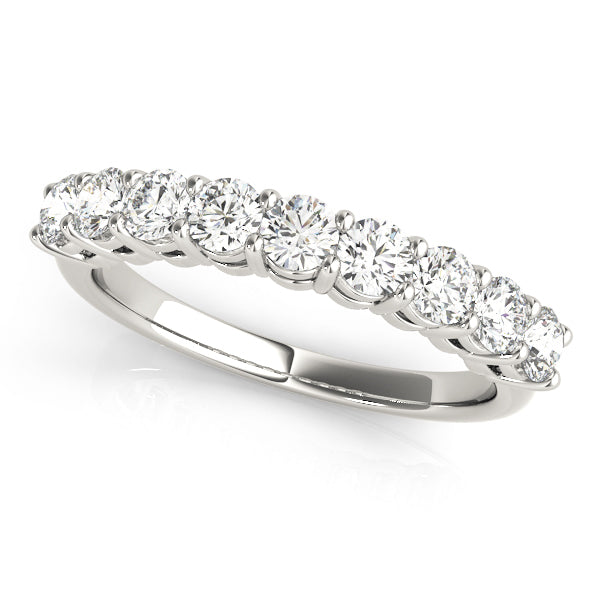 Platinum 1 CT Diamond Wedding Band Ring