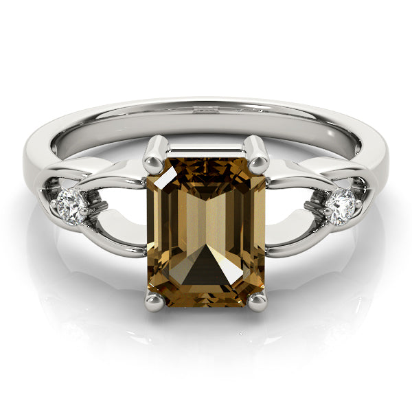 14K White Gold Multi-Diamond Fashion Ring