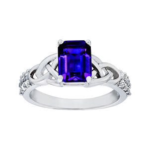 14K Multi-Tone Diamond Fashion Ring