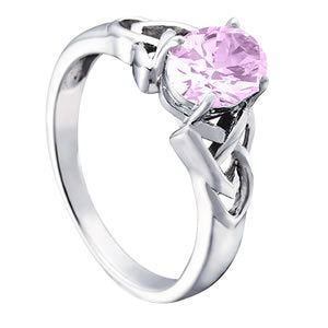 Oval Diamond Fashion Statement Ring
