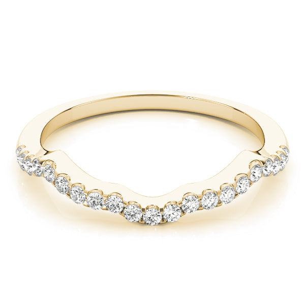 18K Yellow Gold Diamond Wedding Ring