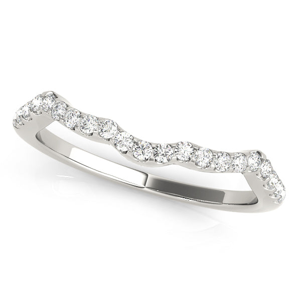 Platinum White Diamond Wedding Ring