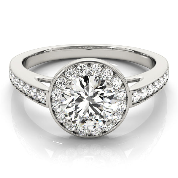 Style# 84660-1 Halo Diamond Engagement Ring