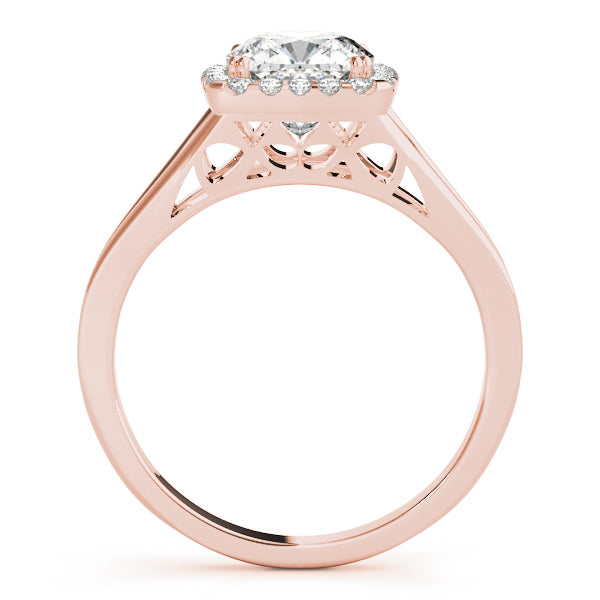 Rose Gold 1/6 CT Diamond Cluster Fashion Ring