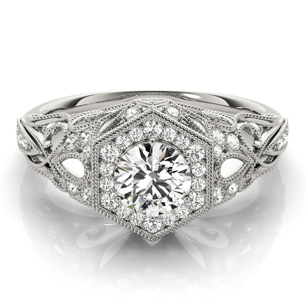 Style# 84676 Halo Diamond Engagement Ring