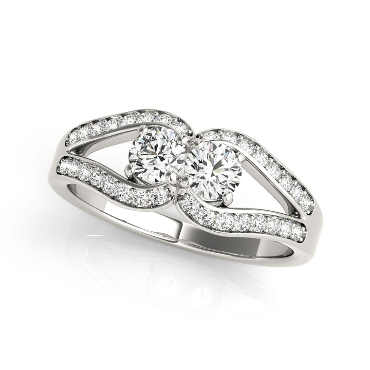 Platinum 1 1/3 ct tw Fashion Diamond Ring