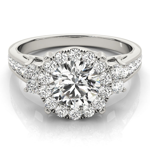 Style# 84866-1 Halo Diamond Engagement Ring