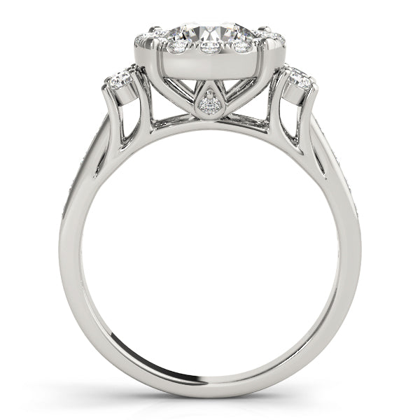 Style# 84866-1 Halo Diamond Engagement Ring