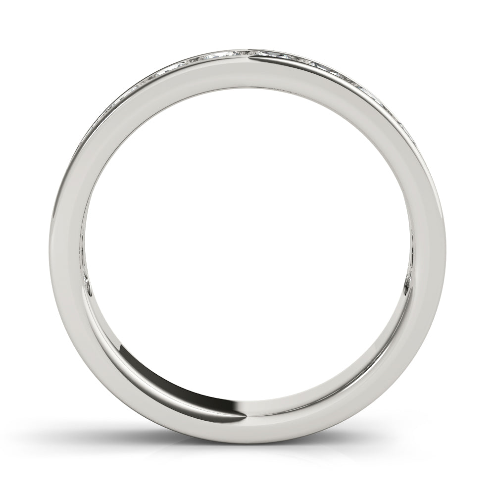 Platinum 1 CT Diamond Wedding Band